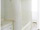 Simple bathroom with a shower/tub and vanity at 1230 Roberts St, China Grove, NC 28023