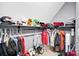 Bright closet showcasing shelving with clothing, personal belongings, and accessories at 126 Top Flite Dr, Statesville, NC 28677