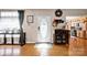 Inviting foyer with hardwood floors, decorative accents, and natural light, leading to an open living space at 126 Top Flite Dr, Statesville, NC 28677