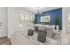 Bright office space with large windows and stylish decor at 12710 Es Draper Dr, Huntersville, NC 28078