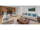 Inviting living room with a brick fireplace, comfortable seating, and modern decor at 1500 19Th Avenue Ne Pl, Hickory, NC 28601