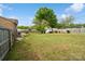 Expansive backyard with a shed, mature trees, and a well-maintained lawn at 1766 Colony Rd, Rock Hill, SC 29730