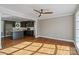 Open kitchen with stainless steel appliances and an island at 1766 Colony Rd, Rock Hill, SC 29730