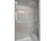 Shower featuring tiled walls, glass door, and bench seating at 1766 Colony Rd, Rock Hill, SC 29730