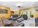 Bright living room with comfortable seating and an open floor plan with backyard views at 4925 Pageland Hwy, Monroe, NC 28112