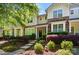 Charming townhome with stone accents, manicured landscaping, and a welcoming front entrance at 8504 Sunset Hill Rd, Waxhaw, NC 28173