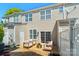 Lovely patio setting featuring contemporary furniture, perfect for enjoying the outdoors at 8504 Sunset Hill Rd, Waxhaw, NC 28173