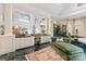 This opulent primary bathroom offers dual sinks, and vanity, plus a standalone shower and tub at 8934 Winged Bourne Dr, Charlotte, NC 28210