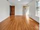 Bright living room with beautiful hardwood floors at 165 Northwest Rd, Hickory, NC 28601