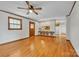 Open living room featuring an eat-in bar with seating at 165 Northwest Rd, Hickory, NC 28601