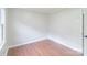 Bright bedroom with hardwood floors and window at 212 Pine St, Rockwell, NC 28138