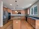 Spacious kitchen with stainless steel appliances, granite countertops, and ample cabinet space at 2163 Woodstream Rd, Harrisburg, NC 28075