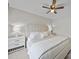 Cozy main bedroom features a ceiling fan and large headboard at 253 Memory Ln, Rock Hill, SC 29732