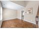 Open bonus room with hardwood floors, neutral paint, and lots of natural light at 3005 Dream Catcher Cir, Fort Mill, SC 29715