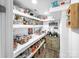 Well-organized pantry with shelving and storage, ensuring ample space for all of your essentials at 3232 47Th Avenue Ne Pl, Hickory, NC 28601