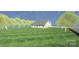 Scenic shot showcasing a bright, well-maintained home on a large lot with lots of trees at 3605 Libby Ln, Midland, NC 28107