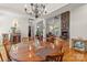 Bright, open living room featuring a stone fireplace and hardwood floors at 557 Luther Dr, Iron Station, NC 28080
