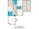 Upstairs floor plan featuring a study room, bedrooms, and attic space at 7208 Ashton Gate Dr, Charlotte, NC 28270