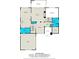 Main floor plan featuring a breakfast nook, living room, and primary bedroom with ensuite bath at 7208 Ashton Gate Dr, Charlotte, NC 28270