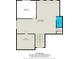 Floor plan showing a bedroom, bonus room, bathroom, walk-in closet, and attic at 7208 Ashton Gate Dr, Charlotte, NC 28270