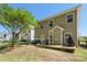 Large backyard features a deck and a well-maintained lawn, ideal for outdoor activities at 78090 Rillstone Dr, Lancaster, SC 29720
