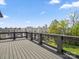 Stunning rooftop deck boasts city views and modern cable railing detail at 913 Van Every St, Charlotte, NC 28205