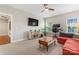 Bright, expansive living room featuring neutral tones, modern decor, and ample space for comfortable lounging at 10072 Fox Trotter Ln, Midland, NC 28107