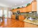 Bright and airy kitchen with ample counter space and modern appliances at 11778 Crossroads Pl, Concord, NC 28025