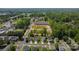 Aerial shot of 1216 Stourbridge Lion Dr, set amongst lush greenery and suburban streets at 1216 Stourbridge Lion Dr, Charlotte, NC 28213