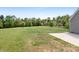 Expansive backyard and concrete patio ready for outdoor activities at 123 Pumice Dr, Statesville, NC 28625
