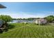 Scenic view of the lake and marina providing a picturesque and tranquil residential setting at 18700 Nautical Dr # 101, Cornelius, NC 28031