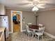 Cozy dining area adjacent to the kitchen, perfect for Gathering dinners and gatherings at 2508 S Main St # 68, Concord, NC 28027