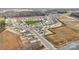 Aerial view of the neighborhood displaying street layout and the arrangement of the houses at 286 Bezelle Ave, York, SC 29745