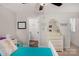 Comfortable bedroom leading to an attached bathroom, providing convenience and privacy at 3011 Waxhaw Crossing Dr, Waxhaw, NC 28173