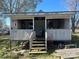 This view shows the entrance to the rear of the home from an elevated porch at 3603 Nc 90 E Hwy, Taylorsville, NC 28681