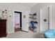 Nicely appointed bedroom with neutral walls and view into another room at 367 Neely Store Rd, Rock Hill, SC 29730