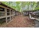 View of the backyard, showing the lot, sheds and buildings at 36984 B&C Carter Rd, New London, NC 28127