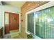 Inviting front entryway with a decorative door, red brick siding, and a clear view of the home's exterior at 441 Kimbrook Ct, Rock Hill, SC 29730