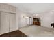 Spacious living room offering a seamless transition to kitchen with hardwood floors and ample natural light at 441 Kimbrook Ct, Rock Hill, SC 29730