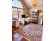 Bright bedroom featuring hardwood floors, natural light, and ample space, ideal for a comfortable and stylish living at 5505 Weavers Row, Gastonia, NC 28056