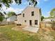 Spacious backyard enclosed by a wooden fence, offering ample space for outdoor activities and privacy at 614 Saratoga Dr, Clover, SC 29710