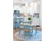 Bright kitchen features white cabinetry, stainless steel appliances, and a stylish blue backsplash at 8143 Warford Little Rd, Denver, NC 28037