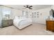 Serene main bedroom with soft lighting, a plush bed, and stylish decor for a relaxing retreat at 8143 Warford Little Rd, Denver, NC 28037
