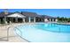 Beautiful community pool with sundeck and lounge chairs at 1107 Meander Ln, Waxhaw, NC 28173