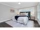 Comfortable bedroom featuring soft lighting, stylish decor, and a serene atmosphere for relaxation at 1412 W 4Th St, Charlotte, NC 28208