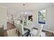 Dining area with natural light, with a view of the kitchen and living room at 16518 Here At Last Ln, Charlotte, NC 28278