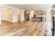 Open-concept living space with modern kitchen, fireplace, and lots of natural light at 2237 Tabor Rd # 585, Sherrills Ford, NC 28673