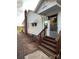 Charming home featuring a chimney and steps leading to the main entrance at 240 North Ave, Troutman, NC 28166