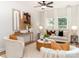 Bright living room featuring modern decor, stylish furnishings, and ample natural light at 2507 Elon St, Charlotte, NC 28208