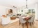 Open-concept living space combines living, dining, and kitchen areas for modern living at 2507 Elon St, Charlotte, NC 28208